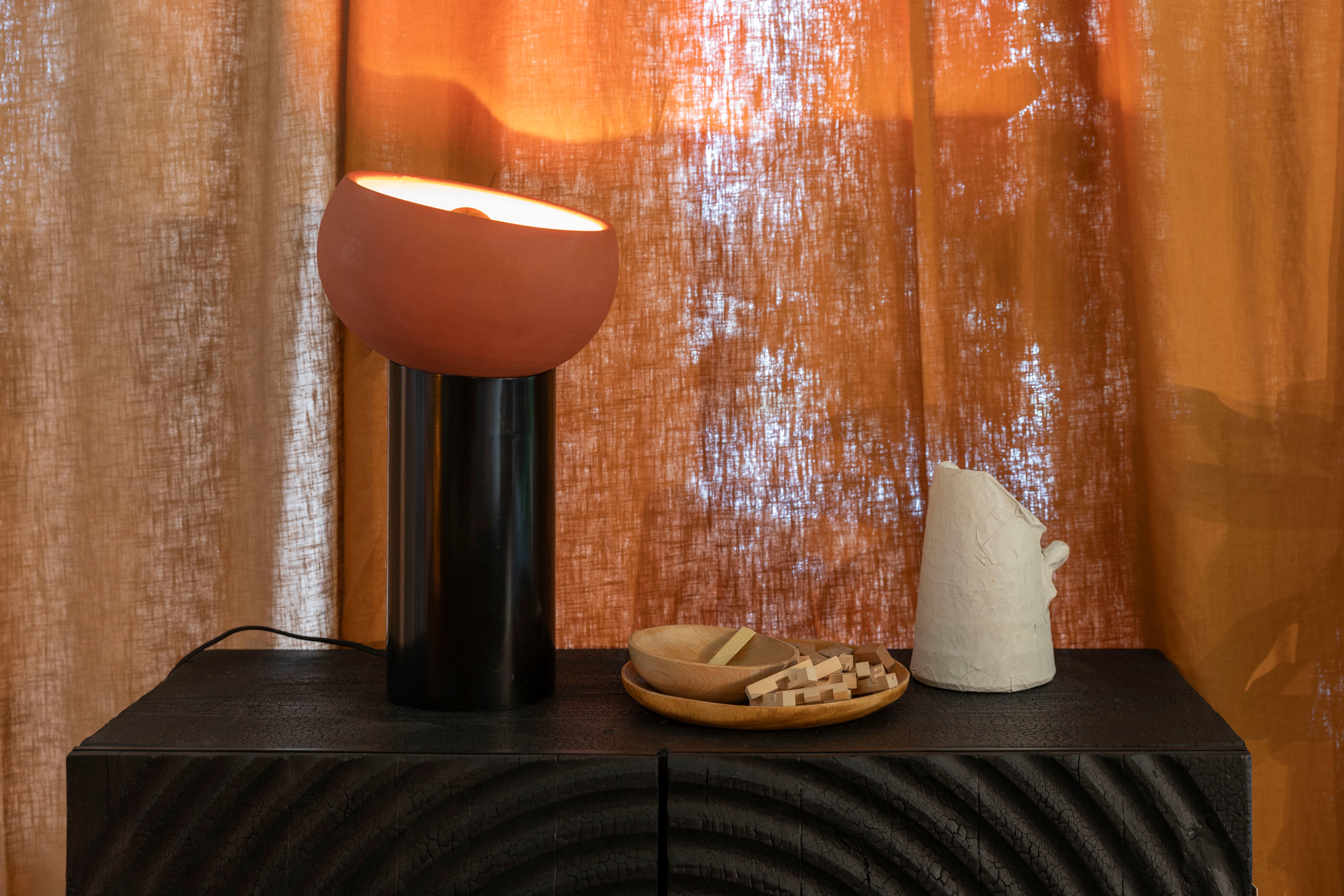 Dutchbone Zahra Terracotta Table Lamp Medium